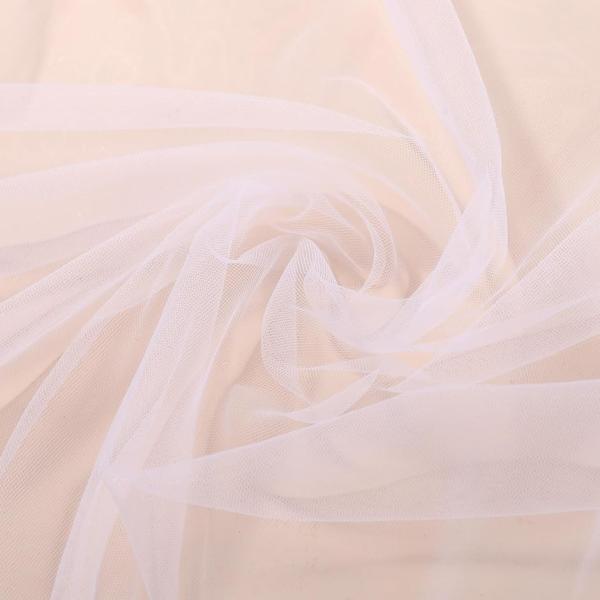 チュール 生地 無地 20D ソフトチュール 亀甲紗 手芸 裁縫 装飾 結婚式 ベール ヴェール パ...