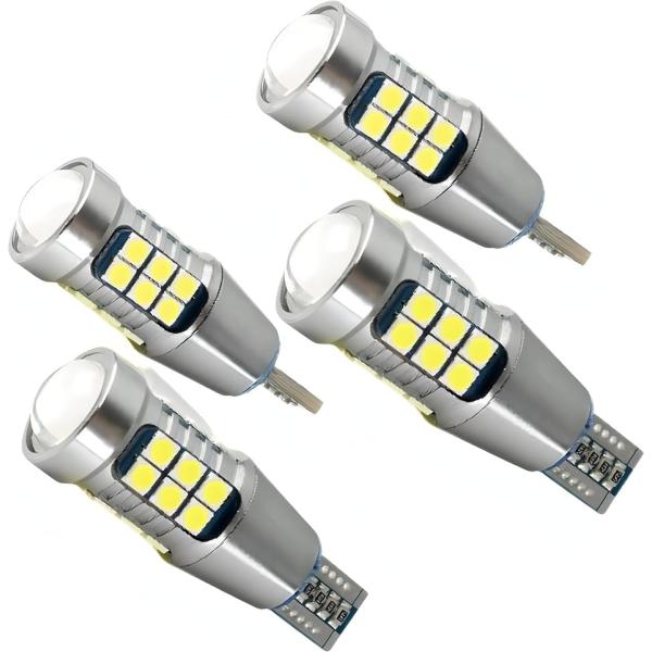 T15 LED ホワイト 爆光 ストロボ バックランプ 汎用 12V LEDバルブ T16 T10 ...