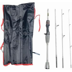 4.6フィート 1.4m スピニングパックロッド 4ピース XUL 岩魚(4.6ft(1.4