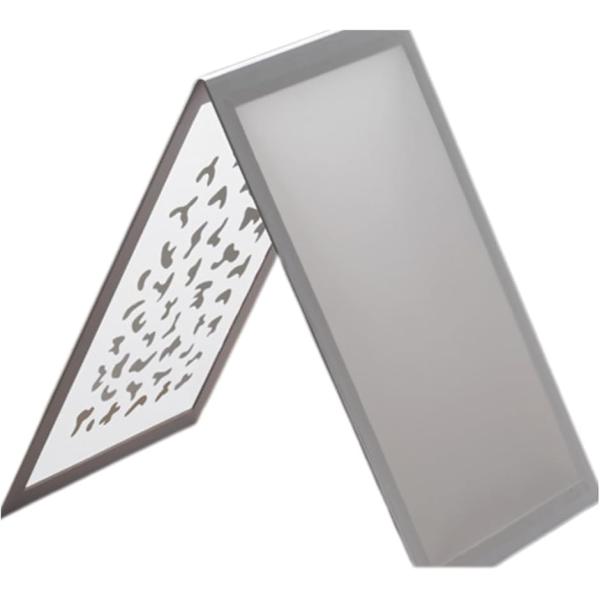 レフ板 ディフューザー板 ゴールド シルバー 照明道具 自立 A3サイズ 補光/吸光/輪郭強調 (デ...