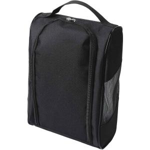 シューズケース シューズバッグ 防水防塵 通気 破れにくい 軽量 携帯便利 スポーツ アウトドア 革靴用 トラベル (ブラック・ブラック)