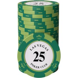 09 MGM社正規品 カジノチップ 100枚 5$ ポーカーチップ  H26年 ポーカーチップ カジノチップ クレイ製 100枚 セット メタルインサート