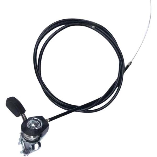 スロットルワイヤー ケーブル スイッチ アクセルワイヤー 刈払機 耕運機 交換パーツ(ブラック,  ...