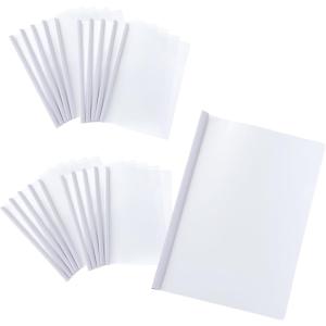 クリアファイル 収納ホルダー バインダー レールファイル ポケット 20冊セット(B5：26x19cm)｜スピード発送 ホリック