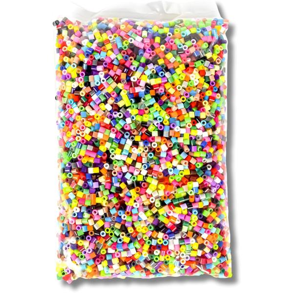 アイロンビーズ セット 5mm 大容量 500g (ミックス)