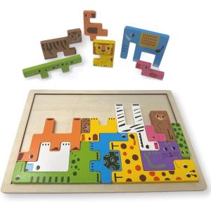 木製パズル モンテッソーリ 脳トレ 知育玩具の買取情報