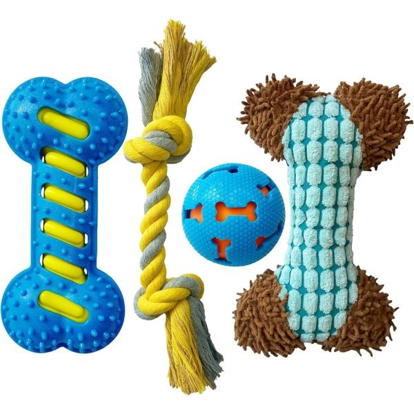 犬 おもちゃ 噛む ロープ ボール ぬいぐるみ 音が鳴る 耐久性 頑丈 歯磨き ストレス解消 ペット...