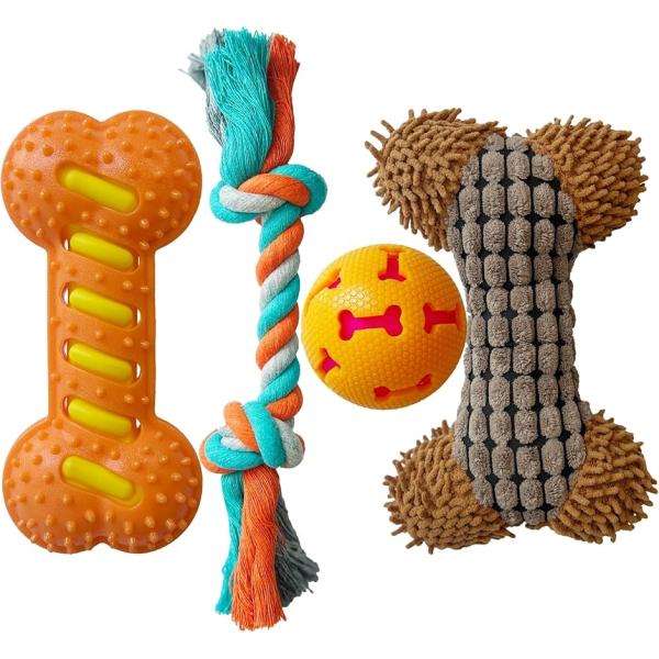 犬 おもちゃ 噛む ロープ ボール ぬいぐるみ 音が鳴る 耐久性 頑丈 歯磨き ストレス解消 ペット...