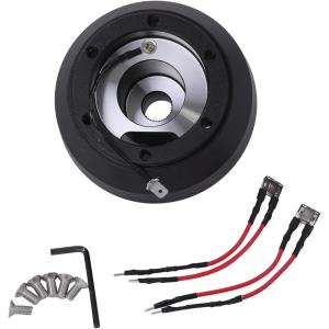 互換品】クイック リリース ステアリング ボス 薄型 スリムタイプ 25mm