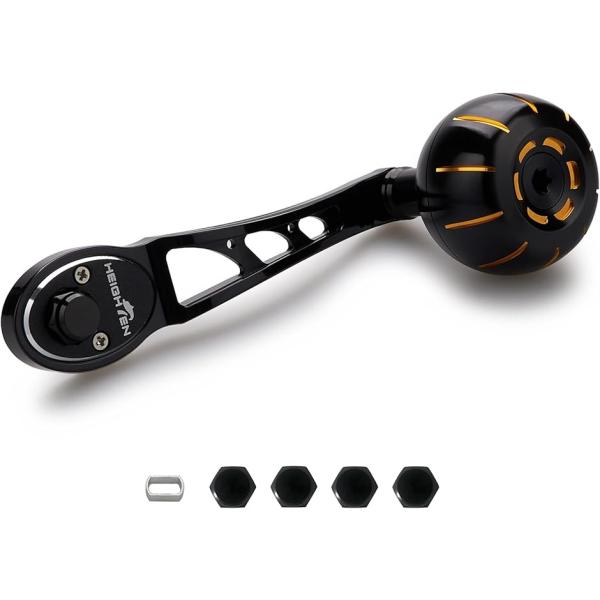 80/90mm リール ハンドル 38mm/42mm ハンドルノブ シマノ ダイワ アブ MDM (...