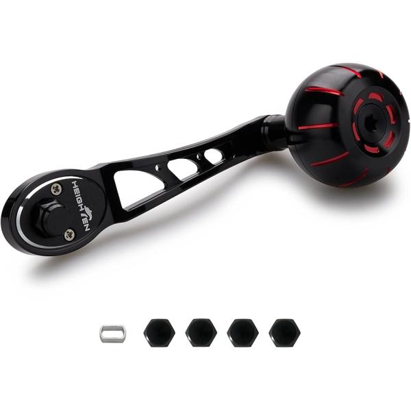 80/90mm リール ハンドル 38mm/42mm ハンドルノブ シマノ ダイワ アブ MDM (...