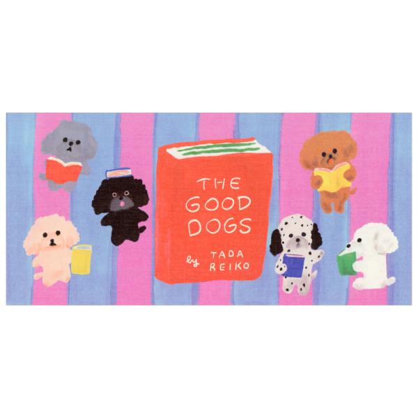 一筆箋 多田玲子 THE GOOD DOGS 4柄20枚綴り 20-533 （30） 蛍光インク 美...