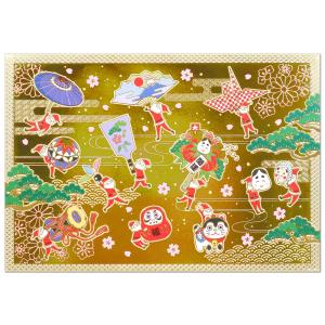 クリスマスカード 和風・海外向け サンリオ S6712