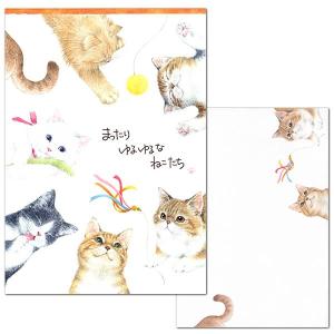 レターセット A5サイズ 猫のひととき まったり 4700401/4706901