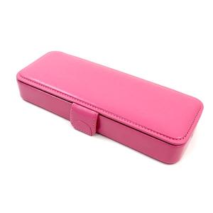 ペンケース コブ/COBU 牛革製筆箱 ファスナー開閉式 ピンク C5PK 小泉