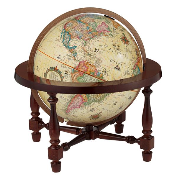 リプルーグル地球儀 ジェームス・ウィルソン型 英語版アンティーク地図 83703 球径30cm 行政...