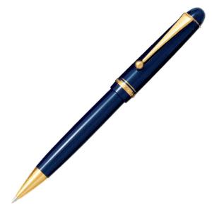 PILOT パイロット 油性ボールペン カスタム74 0.7mm（細字） ダークブルー BKK-500R-DL キャップスライド式 名入れ可（機械彫刻） ペンシース付 C｜horiman