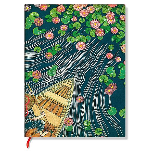 ペーパーブランクス ノートブック ミディ（MIDI）サイズ FB1550-6 ロータス・リバー ソフ...