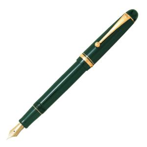 PILOT パイロット 万年筆 カスタム74 ダークグリーン FKKN-12SR-DG（ペン種 要選択/EF・F・M・B） ペン先：14K 5号 彫刻名入れ(有料)可｜horiman