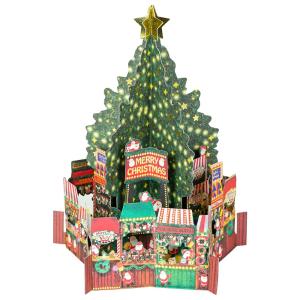 Hallmark（ホールマーク） クリスマスカード 洋風 二つ折り