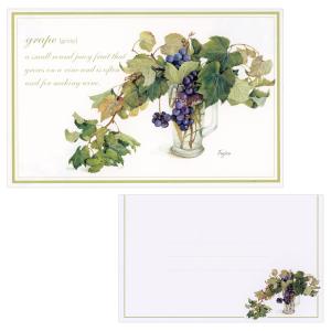 レターセット 秋柄 橋本不二子シリーズ ブドウ PD-143/EV-143  便箋2柄18枚 封筒6枚 フロンティア FRONTIA