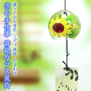 風鈴 ガラス ミディ風鈴 水風船金魚 R-322 2025年新作 会津