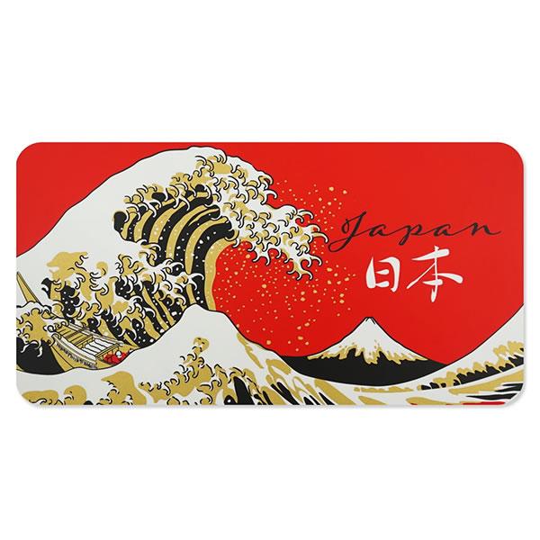 ステッカー JAPANシリーズ 富士と波 SL-217 1枚入り フロンティア ユポ素材 耐光性イン...