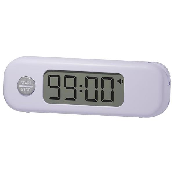 ソニック スティックル タイマー ダイヤル式 持ち運びしやすい勉強用 スタディタイマー バイオレット...