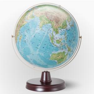 昭和カートン 日本製 地球儀 地勢図タイプ 32cm球 32-TRP-A : ナガサワ
