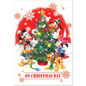 クリスマスカード 洋風 二つ折りオルゴールカード