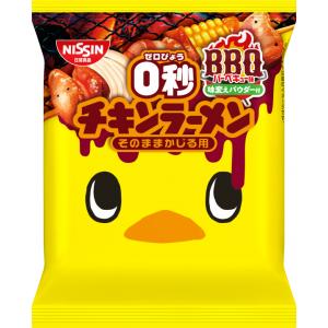 〈送料無料〉 0秒チキンラーメン BBQ味パウダー付　79g×30袋