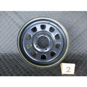MLJ デイトナSS DAYTONA SS 16インチ 7.0J 38 6-139 BLACK ホイール1本