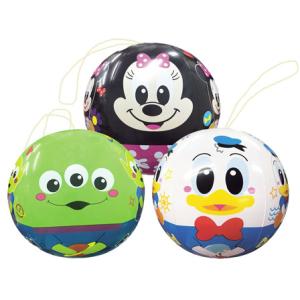 ビニール ディズニー顔柄ビーチボール2(12個入)の詳細画像1