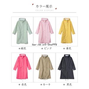 ワークマン レディース レインコート ロング丈...の詳細画像2