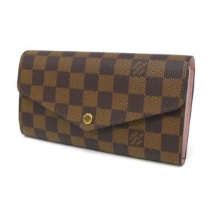 【新品】 ルイヴィトン 長財布 ポルトフォイユ・サラ N60114 ダミエ ローズバレリーヌ LOUIS VUITTON ヴィトン 新品 財布(42624)｜horita78