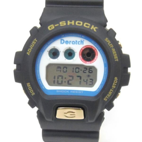 カシオ 腕時計 Doratch×G-SHOCK ドラえもんコラボ DW-6900【中古】(53862...