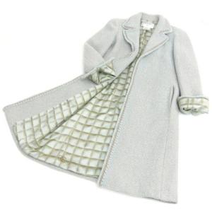 CHANEL（シャネル） 千鳥格子柄 ロングコート ツイード ココマーク