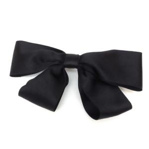 CHANEL（シャネル） バレッタ ヘアクリップ 髪留め リボン パール