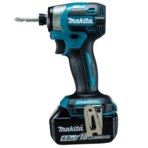 マキタ makita 充電式インパクトドライバ TD173DRGX ブルー 18V(61267)(6...