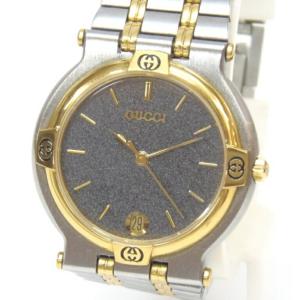 グッチ GUCCI クオーツ 9000M グレー盤 【中古】(62558)｜horita78