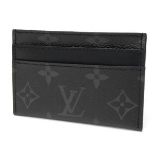 LOUISVUITTON カードケース カードケース ポルト・カルト・ダブル M62170 モノグラム・エクリプス(64454)｜horita78