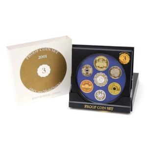オールドコインメダルシリーズ3 プルーフ貨幣セット ミントセット 2001年(64936)｜horita78