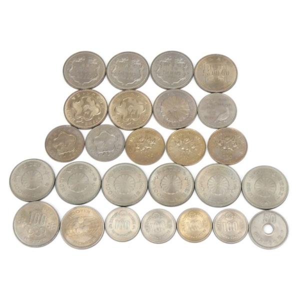 記念硬貨・旧硬貨いろいろ 26枚セット 12種類 7750円分 記念貨幣 【中古】(65029)