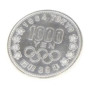 昭和39年 東京オリンピック 1000円銀貨 TOKYO 並品 記念貨幣 1964年 【中古】(65066)｜horita78