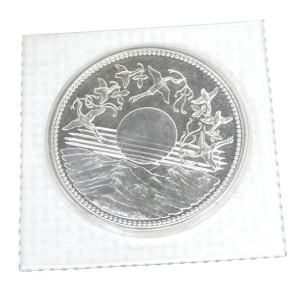 昭和61年 天皇陛下御在位60年1万円銀貨 パック入り 未開封 記念貨幣 記念硬貨(65324)