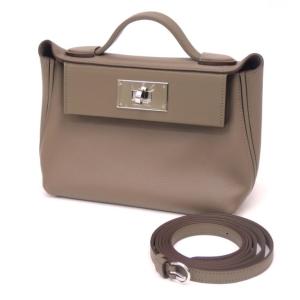 HERMES（エルメス） ボストンバッグ ヴィクトリア35 D刻印 ベトン