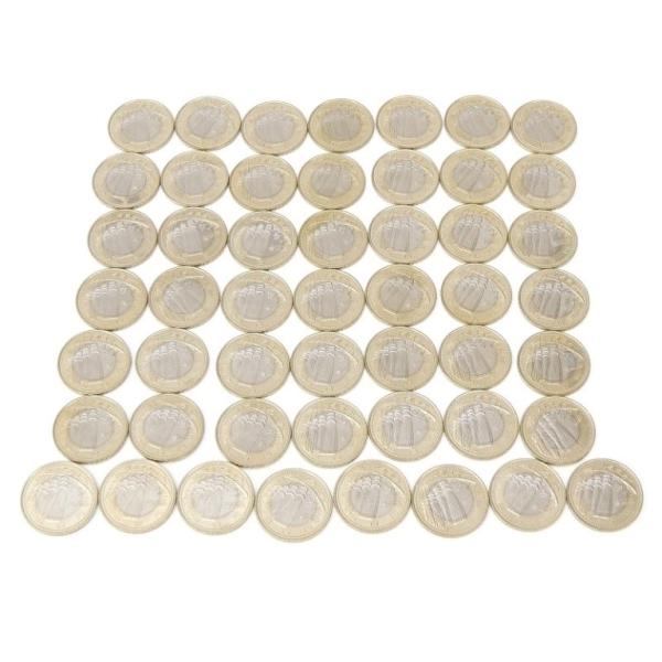 地方自治法施行60周年記念500円バイカラー・クラッド貨幣 宮城県 50枚セット 平成25年 【中古...