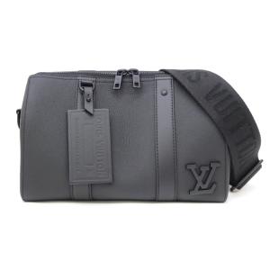 ルイ・ヴィトン LOUISVUITTON シティ キーポル アエログラム ショルダーバッグ M59255 ブラック 【中古】(70966)