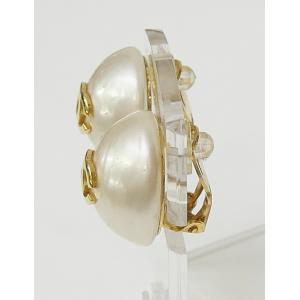 シャネル CHANEL フェイクパール イヤリ...の詳細画像1