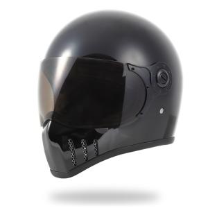 JADE214/ジェイド214/バイクヘルメット/スモークシールド標準装備/BLACK（ブラック）